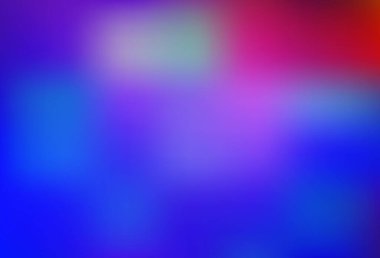 Açık mavi, kırmızı vektör parlak dokuyu bulanıklaştırdı. Soyut renkli gradyan çizimi. İşiniz için yepyeni bir tasarım..