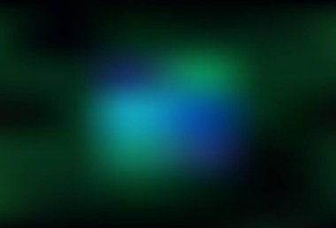 Koyu yeşil vektör soyut düzeni. Eğilimli zarif, parlak bir çizim. İşiniz için en iyi bulanık tasarım..