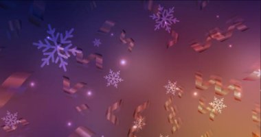 Soyut görüntüler 4K döngüsünde. Yarım tonlu modaya uygun canlı holografik klip.