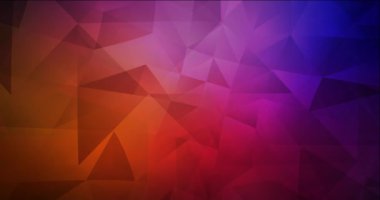 Soyut görüntüler 4K döngüsünde. Yarım tonlu modaya uygun canlı holografik klip.