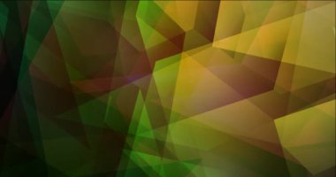 Soyut görüntüler 4K döngüsünde. Yarım tonlu modaya uygun canlı holografik klip.