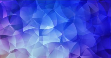 Soyut görüntüler 4K döngüsünde. Yarım tonlu modaya uygun canlı holografik klip.