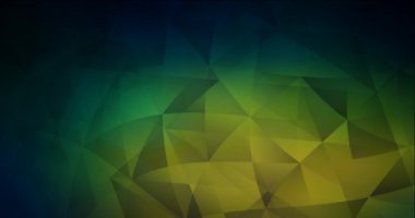 Soyut görüntüler 4K döngüsünde. Yarım tonlu modaya uygun canlı holografik klip.