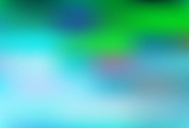 Açık yeşil vektör soyut parlak arkaplanı bulanıklaştırdı. Gradyan tasarımlı, soyut, ışıltılı çizimler. İşiniz için yeni tasarım.