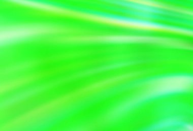 Açık yeşil vektör soyut parlak şablonu bulanıklaştırdı. Parlak renkli bir illüstrasyon. İşiniz için yeni tasarım.