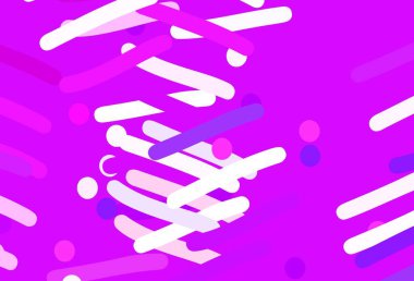 Açık mavi, düz çizgileri olan kırmızı vektör düzeni. Bulanık arkaplanda gradyanı olan çizgiler. Meşgul web siteleriniz için şablon.