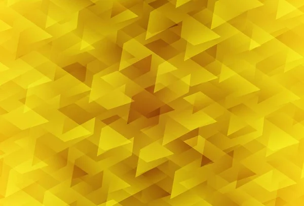 Diseño Vectorial Amarillo Oscuro Con Líneas Rectángulos Ilustración Con Conjunto — Vector de stock