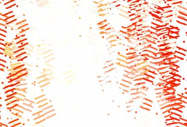 Keskin çizgileri olan açık turuncu vektör deseni. Renkli çubuklarla, soyut çizimler. Meşgul web siteleriniz için şablon.