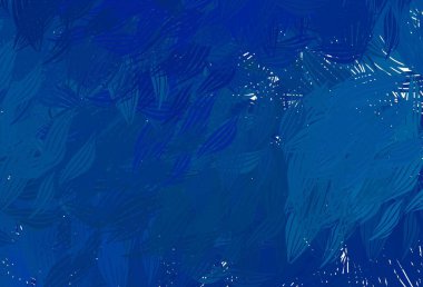 Soyut biçimlerde hafif BLUE vektör dokusu. Modern tarzda değişen renkli kaotik formlar. Kartvizitiniz için modern tasarım.