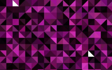 Koyu pembe vektör üçgen mozaik desen. Origami stilinde gradyan ile yaratıcı geometrik illüstrasyon. Çokgen tasarım web siteniz için kullanılabilir.