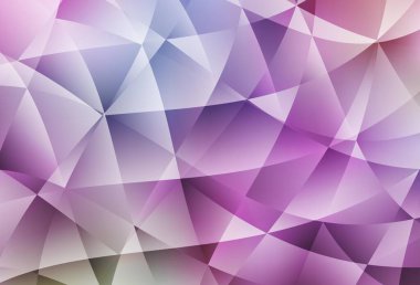 Açık Mor, pembe vektör düşük polimerli doku. Origami tarzında gradyan ile geometrik çizim. İşiniz için en iyi üçgen tasarım.