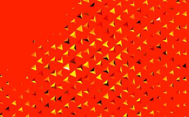 Koyu Turuncu vektör arkaplan ve çokgen tarzı. Doğa tarzında üçgenleri olan güzel bir çizim. İşiniz için en iyi akıllı tasarım.