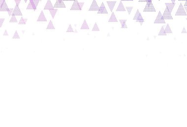 Açık mavi, dairesel üçgen biçiminde kırmızı vektör dokusu. Noktalı, soyut şekilli dekoratif tasarım. Reklamlar için desen.