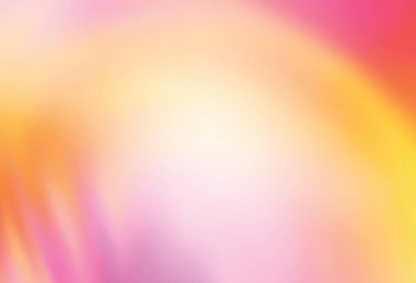 Açık pembe, sarı vektör modern zarif fon. Eğilimli zarif, parlak bir çizim. İşiniz için yeni tasarım.