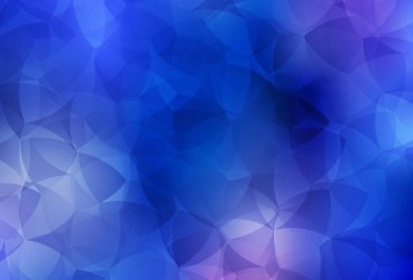 Hafif BLUE vektör düşük poli düzeni. Origami stilinde gradyan ile yaratıcı geometrik illüstrasyon. İşiniz için en iyi üçgen tasarım.