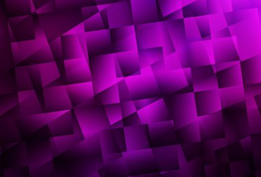 Dikdörtgenli koyu pembe vektör arkaplan. Renkli dikdörtgenlerle modern soyut çizimler. Reklamınız, posteriniz, afişiniz için en iyi tasarım.