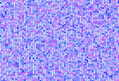 Disklerle açık mor vektör dokusu. Doğa tarzında renkli baloncuklu soyut illüstrasyon. Fütürist reklamlar ve kitapçıklar için şablon.