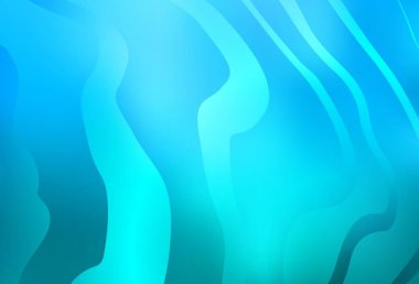 Açık mavi çizgili vektör arkaplanı. Değişken çizgileri olan renkli soyut çizimler. Tasarımınız için basit şablon.