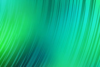 Açık yeşil vektör parlak şablonu bulanıklaştırdı. Görüntü stili ve gradyanı olan yeni renkli çizimler. İş tasarımınız için yeni biçim.