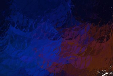 Açık mavi, rastgele şekilli kırmızı vektör deseni. Soyut gradyan şekilli basit renkli çizimler. Kartvizitiniz için modern tasarım.