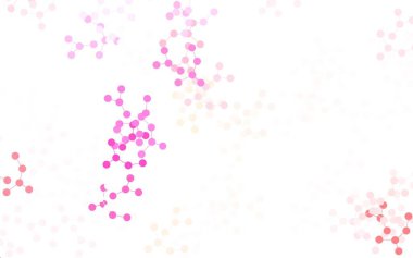 Açık Kırmızı, yapay zeka ağlı sarı vektör deseni. Yapay zeka bağlantılarıyla basit bir şekilde renkli tasarım. Poster ve teknoloji sembolü.