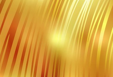 Eğri çizgileri olan koyu sarı vektör düzeni. Basit bir şekilde yepyeni renkli bir tasvir. Markan için yeni kompozisyon.