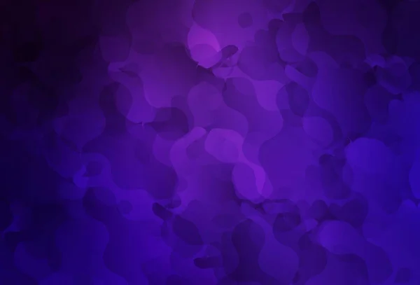 Темно Фіолетовий Векторний Візерунок Випадковими Формами Сучасна Абстрактна Ілюстрація Різнокольоровими — стоковий вектор