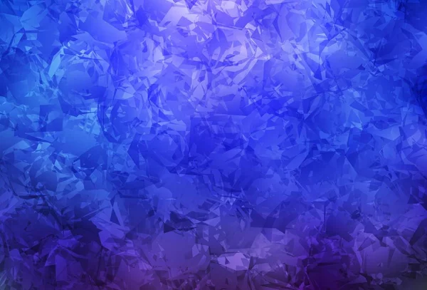 Luz Azul Vector Patrón Natural Con Rosas Flores Ilustración Abstracta — Vector de stock