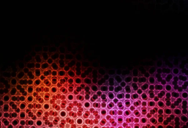 Σκούρο Μπλε Κόκκινο Διανυσματικό Μοτίβο Σφαίρες Glitter Αφηρημένη Εικόνα Θολή — Διανυσματικό Αρχείο