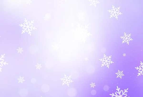 Светло Фиолетовый Вектор Искушает Плотоядном Стиле Простая Градиентная Иллюстрация Рождественскими — стоковый вектор