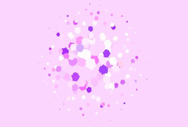 Светло Фиолетовый Розовый Векторный Фон Фасадами Декоративный Дизайн Абстрактном Стиле — стоковый вектор