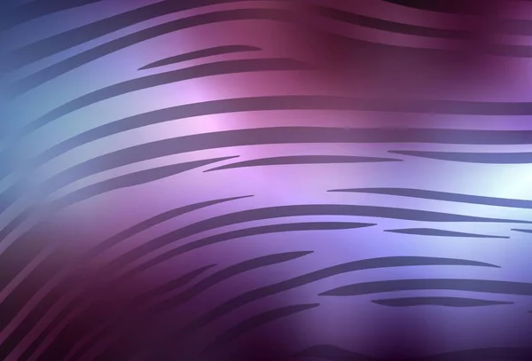 Темно Фиолетовый Вектор Яркий Узор Совершенно Новая Цветная Иллюстрация Размытом — стоковый вектор