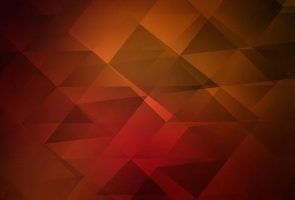 Tmavě Červené Vektorové Polygonové Abstraktní Pozadí Elegantní Světlá Polygonální Ilustrace — Stockový vektor