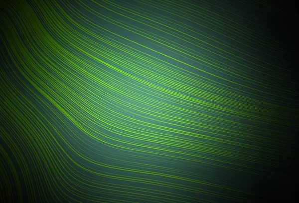 Dark Green Vecteur Flou Briller Fond Abstrait Illustration Colorée Abstraite — Image vectorielle