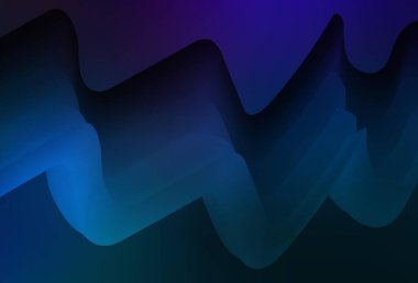 Koyu mavi vektör parlak dokuyu soyutluyor. Soyut renkli gradyan çizimi. İşiniz için en iyi bulanık tasarım..