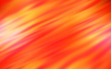 Astronomik yıldızlı Light Orange vektör arkaplanı. Soyut şablonda gökyüzü yıldızlarıyla parlayan illüstrasyon. Astronomi web siteleri için desen.