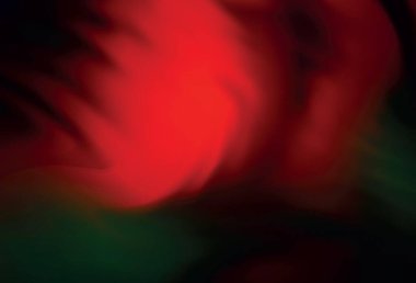 Koyu yeşil, kırmızı vektör parlak soyut düzen. Soyut ve gradyan renkte renkli çizimler. İşiniz için yepyeni bir tasarım..