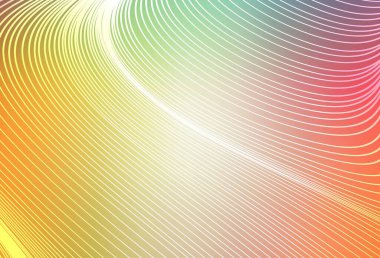 Açık yeşil, renkli çizgileri olan kırmızı vektör dokusu. Bulanık dekoratif tasarım basit bir şekilde çizgilerle. Meşgul web siteleriniz için şablon.