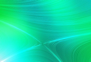 Tekrarlanan çubuklu açık yeşil vektör şablonu. Keskin çizgili parlak renkli çizimler. Reklamlar, posterler, afişler için desen.