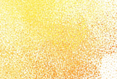 Kabarcıklı hafif turuncu vektör arka planı. Soyut arka planda bulanık kabarcıklar ve renkli gradyan. Marka kitabınız için yeni şablon.