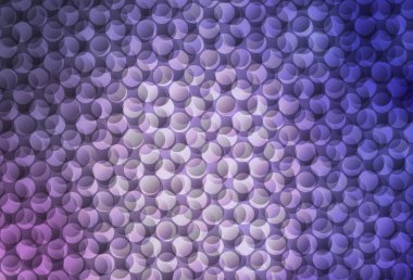 Dairesel açık mor vektör şablonu. Bulanık dekoratif tasarım baloncuklu soyut tarzda. İş ilanınız için tasarım.