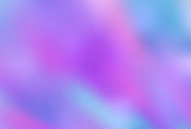 Açık Mor vektör bulanık şablon. Gradyan ile modern soyut çizim. İşiniz için en iyi bulanık tasarım..