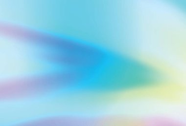 Açık mavi, yeşil vektör soyut doku. Gradyan tasarımlı, soyut, ışıltılı çizimler. Tasarımlar için arka plan.