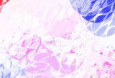 Soyut şekilli açık mor vektör arkaplanı. Soyut tarzda rengarenk gradyan şekilleri olan bir resim. İşiniz için en iyi akıllı tasarım.