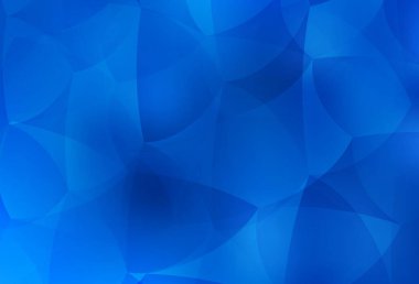 Üçgen biçiminde hafif BLUE vektör dokusu. Doğa tarzında üçgenleri olan güzel bir çizim. Web siteniz için basit tasarım.