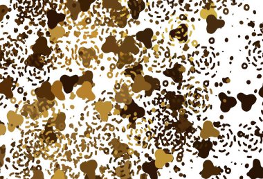 Rastgele şekilli açık sarı vektör deseni. Soyut gradyan şekilli basit renkli çizimler. İşiniz için en iyi akıllı tasarım.