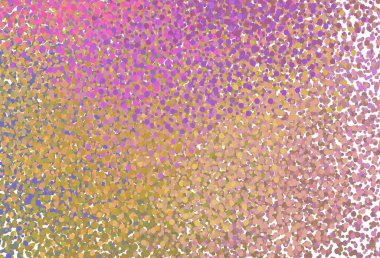 Noktalı ışık çok renkli vektör arkaplanı. Soyut arka planda bulanık kabarcıklar ve renkli gradyan. Fütürist reklamlar ve kitapçıklar için şablon.