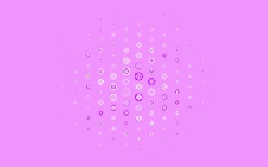 Dairesel açık pembe vektör şablonu. Renkli su damlaları olan modern soyut çizimler. Marka kitabınız için yeni şablon.