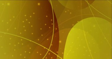 4K koyu sarı video örneği renkli çizgiler, noktalar.