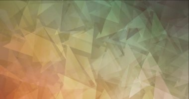 4K açık yeşil, çokgen malzemeli kırmızı video.